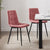 Eden Set Of 2 Dining Chairs - Velvet - Pink - DUSK