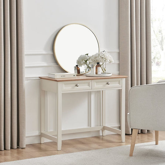 Edie Console Dressing Table - Cream - DUSK