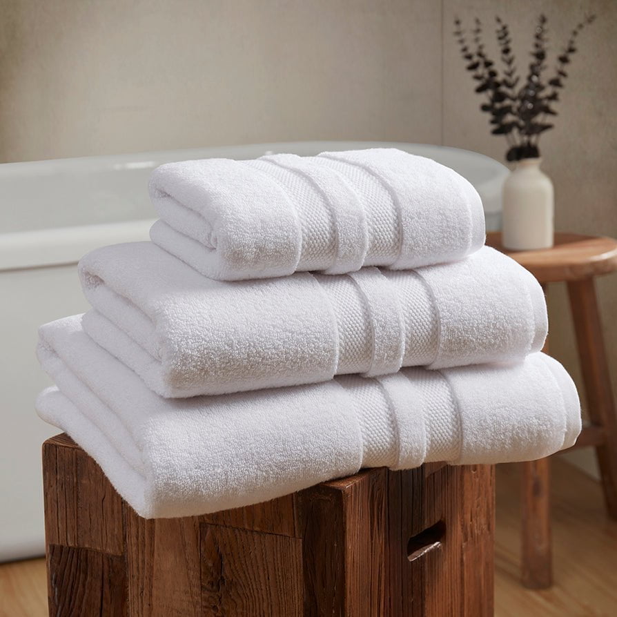 Egyptian Cotton Supersoft Towel - White - DUSK