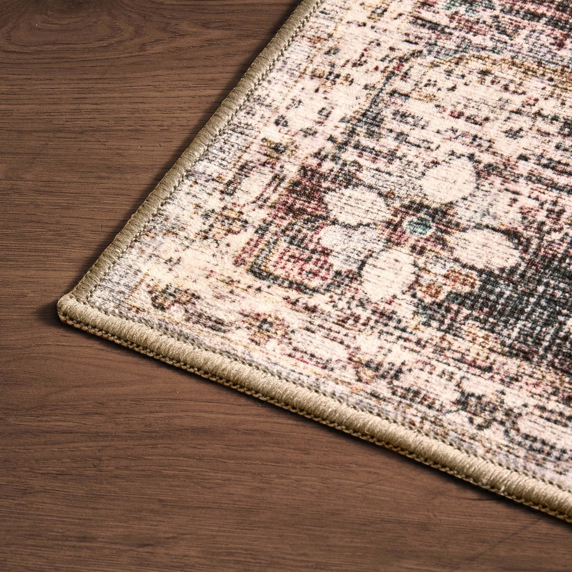 Elara Traditional Floral Rug - Brown - DUSK