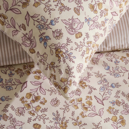 Eleanor Duvet Cover & Pillowcase Set - Multicoloured - DUSK