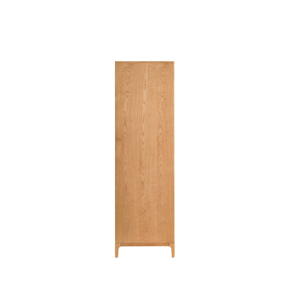 Elena 2 Door Wardrobe - Light Wood - DUSK
