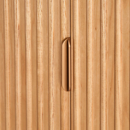 Elena 2 Door Wardrobe - Light Wood - DUSK