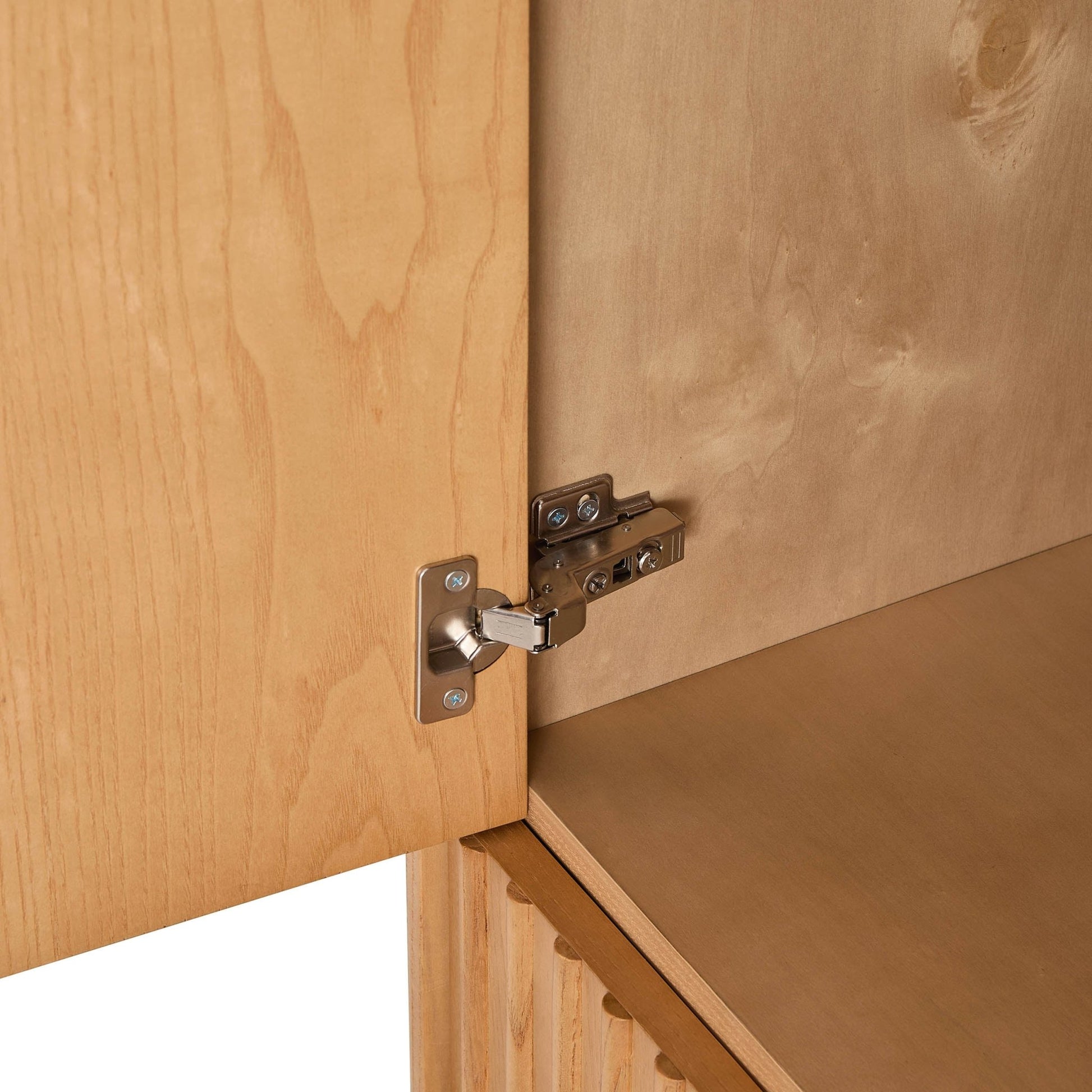 Elena 2 Door Wardrobe - Light Wood - DUSK