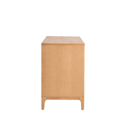 Elena 6 Drawer Chest - Light Wood - DUSK