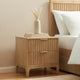Elena Bedside Table - Light Wood - DUSK