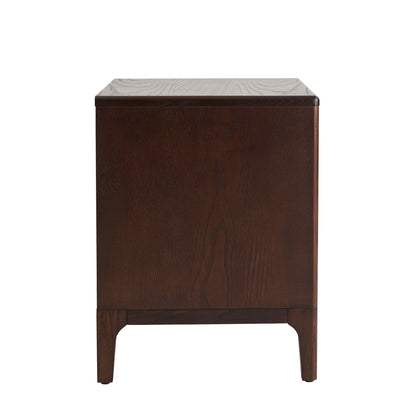 Elena Bedside Table - Walnut - DUSK