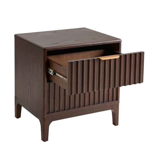 Elena Bedside Table - Walnut - DUSK