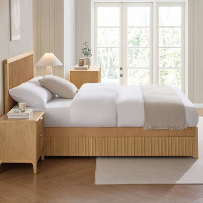 Elena Divan Bed - Wood - DUSK