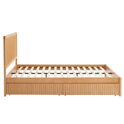 Elena Divan Bed - Wood - DUSK