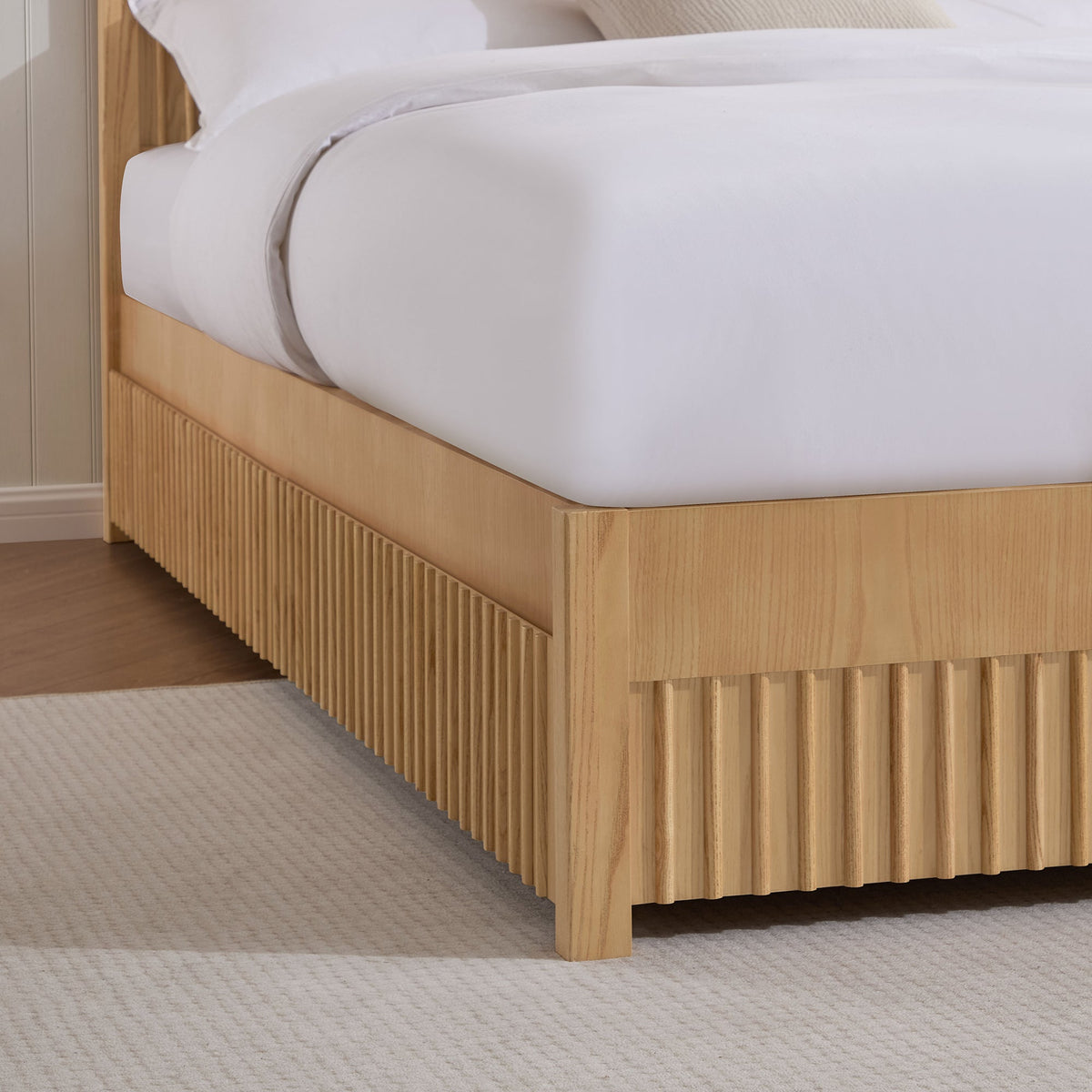 Elena Divan Bed - Wood - DUSK
