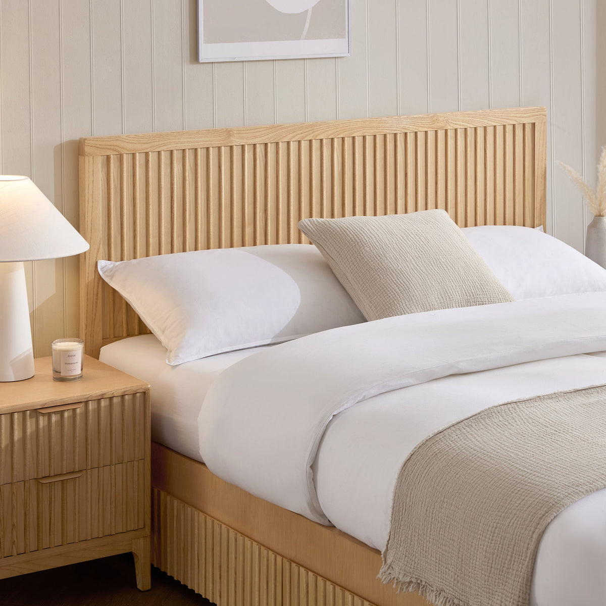Elena Divan Bed - Wood - DUSK