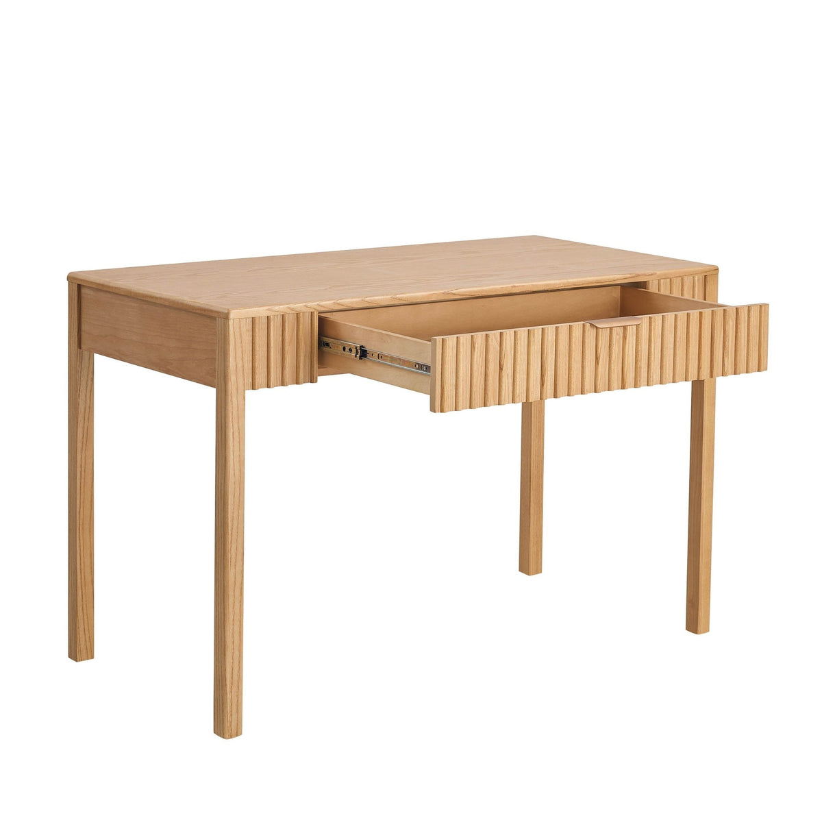 Elena Wood Veneer Desk - Light Wood - DUSK
