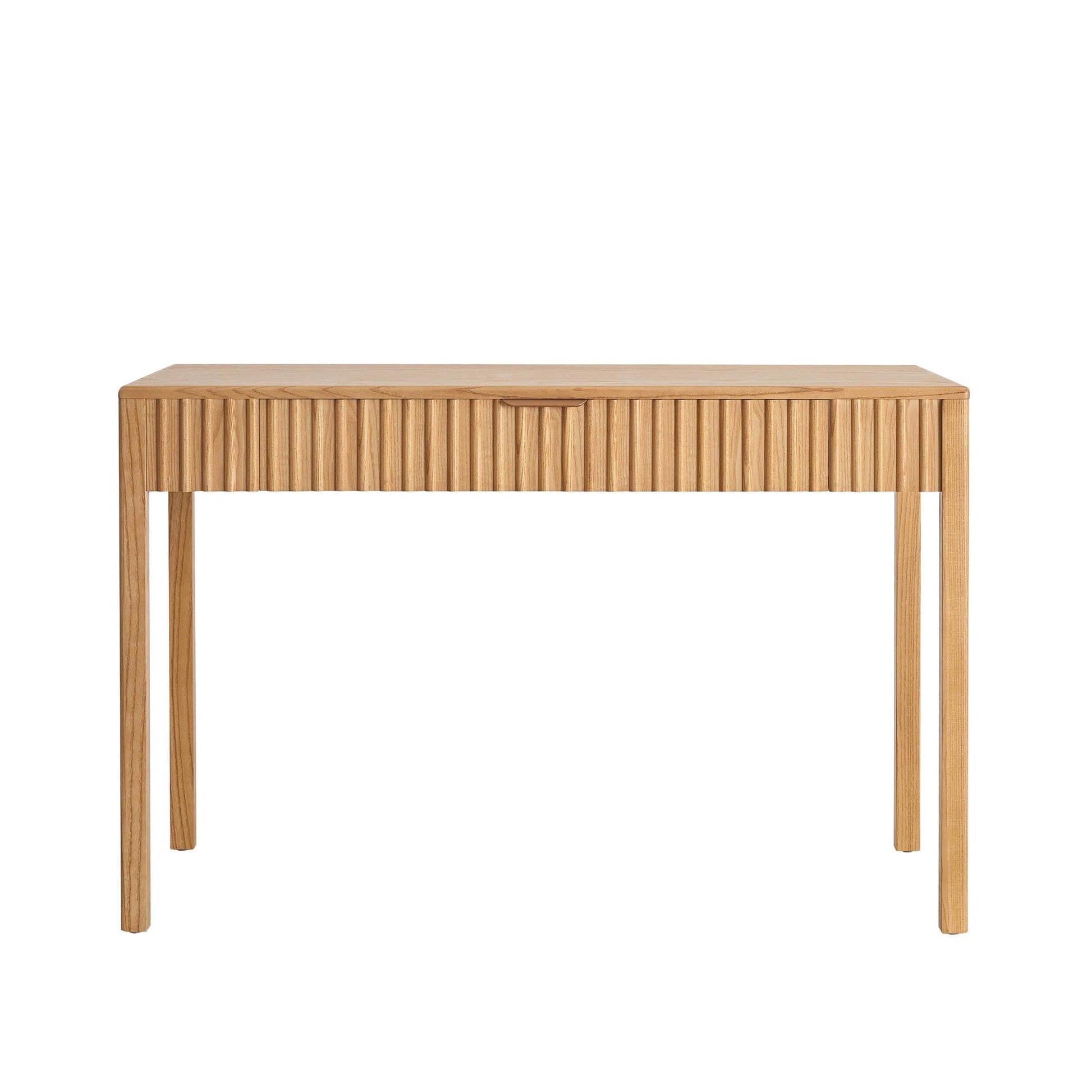 Elena Wood Veneer Desk - Light Wood - DUSK
