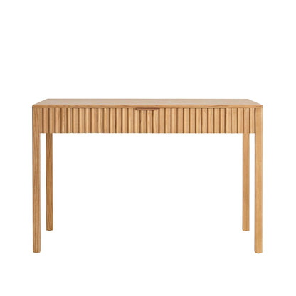 Elena Wood Veneer Desk - Light Wood - DUSK