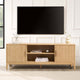 Elena Wood Veneer TV Unit - Light Wood - DUSK