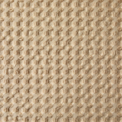 Eleni Cotton Waffle Stonewash Cushion Cover - Natural - DUSK