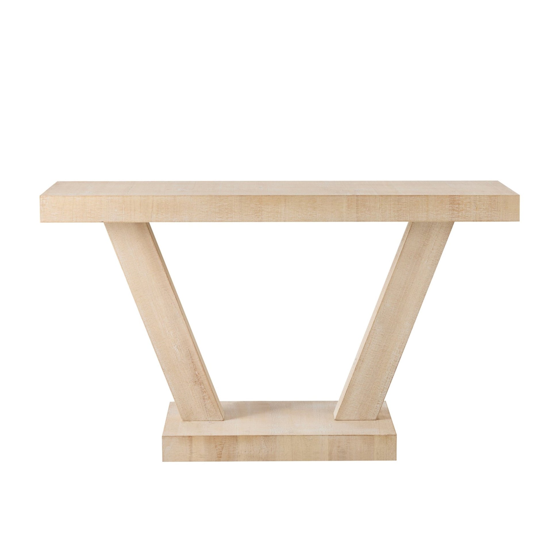 Elina Console Table - Washed Wood - DUSK