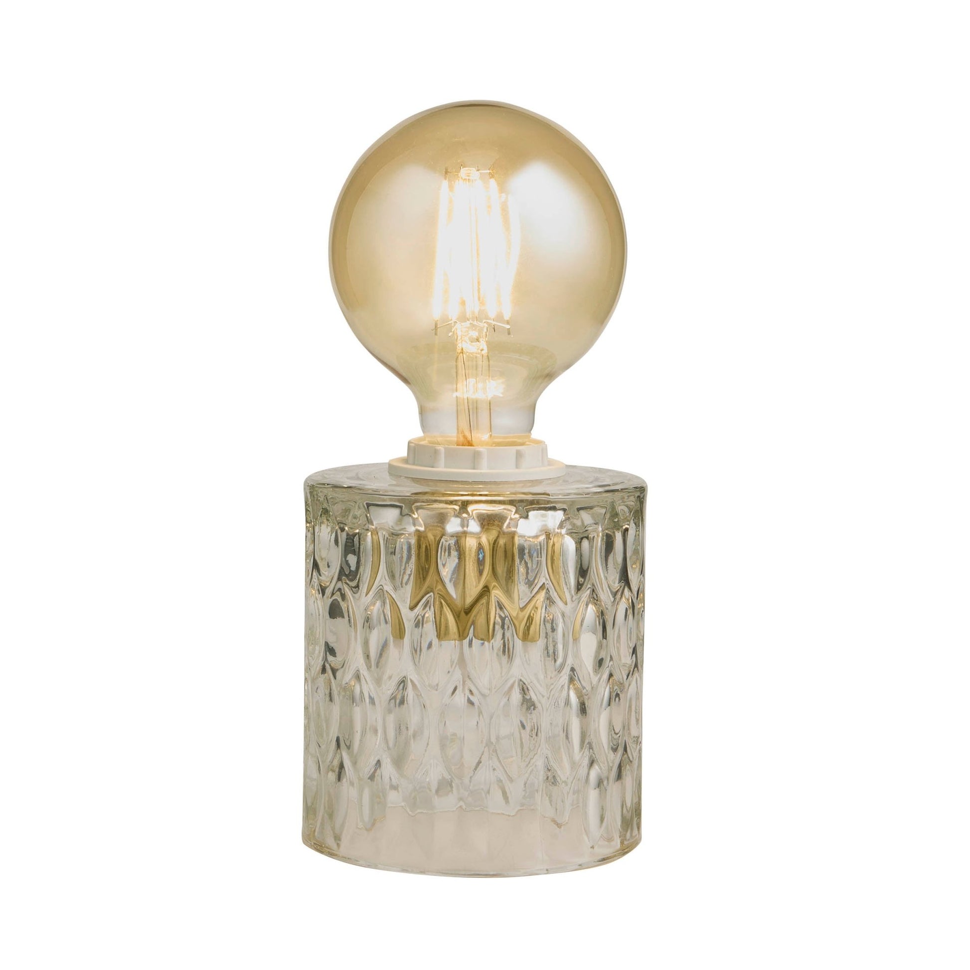 Elodi Glass Table Lamp - Clear - DUSK