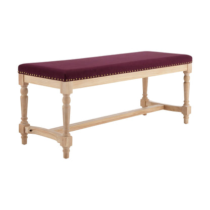 Emley Bench - Plum - DUSK
