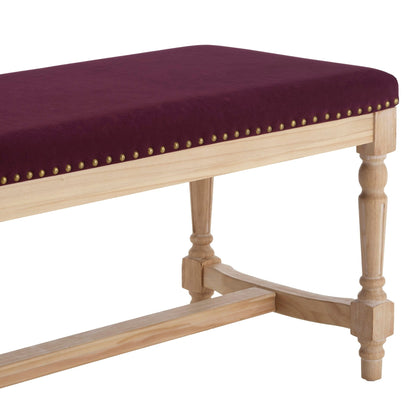 Emley Bench - Plum - DUSK