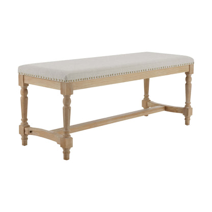 Emley Bench - Stone Grey - DUSK