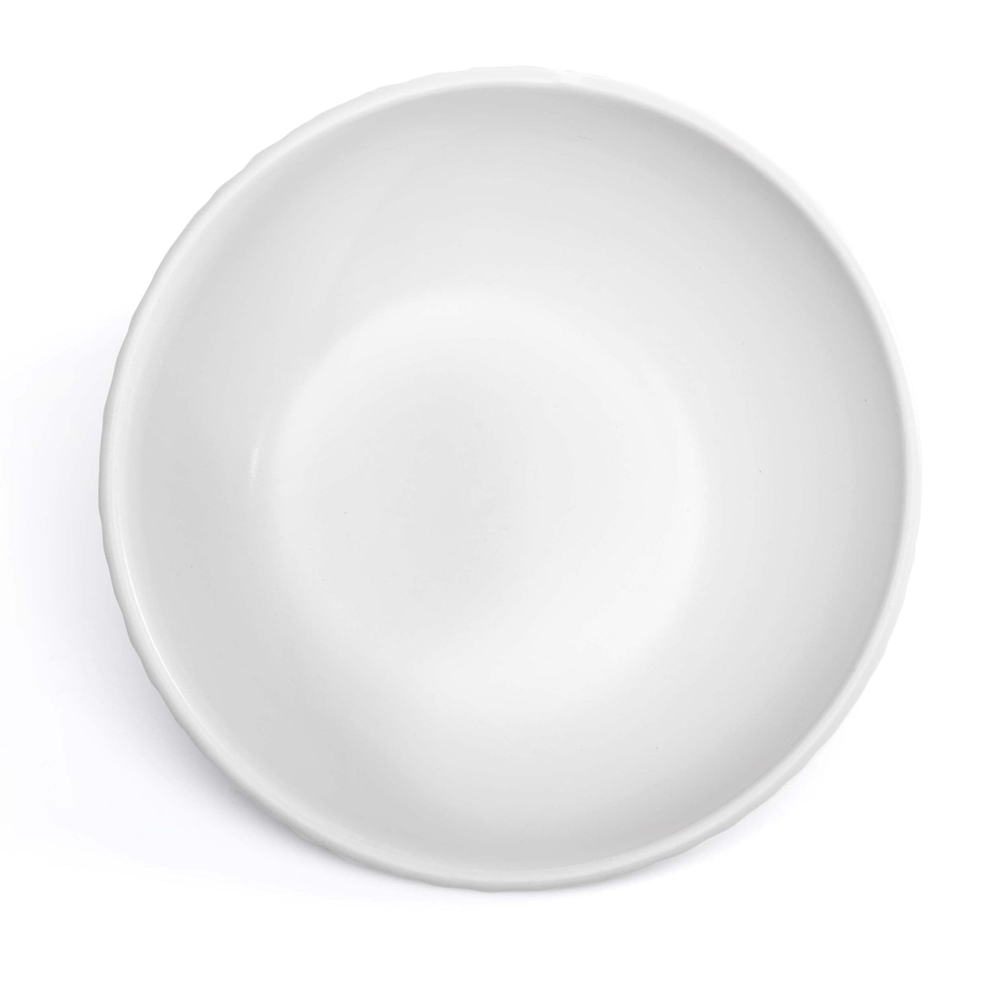 Ethan Embossed Stoneware 12pc Dinner Set - White - DUSK
