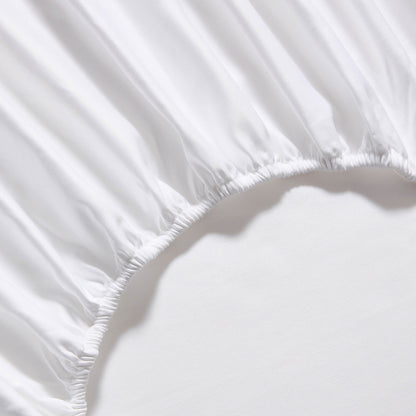 Everly 1200 Thread Count Fitted Sheet - White - DUSK