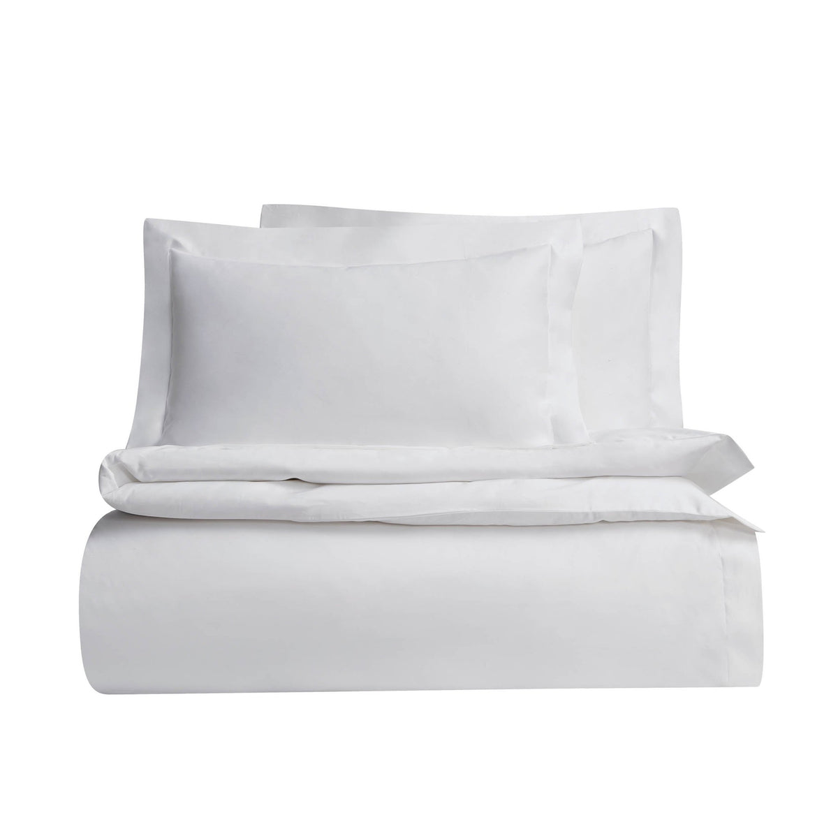 Everly 1200 Thread Count Pair of Oxford Pillowcases - White - DUSK