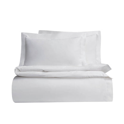 Everly 1200 Thread Count Pair of Oxford Pillowcases - White - DUSK