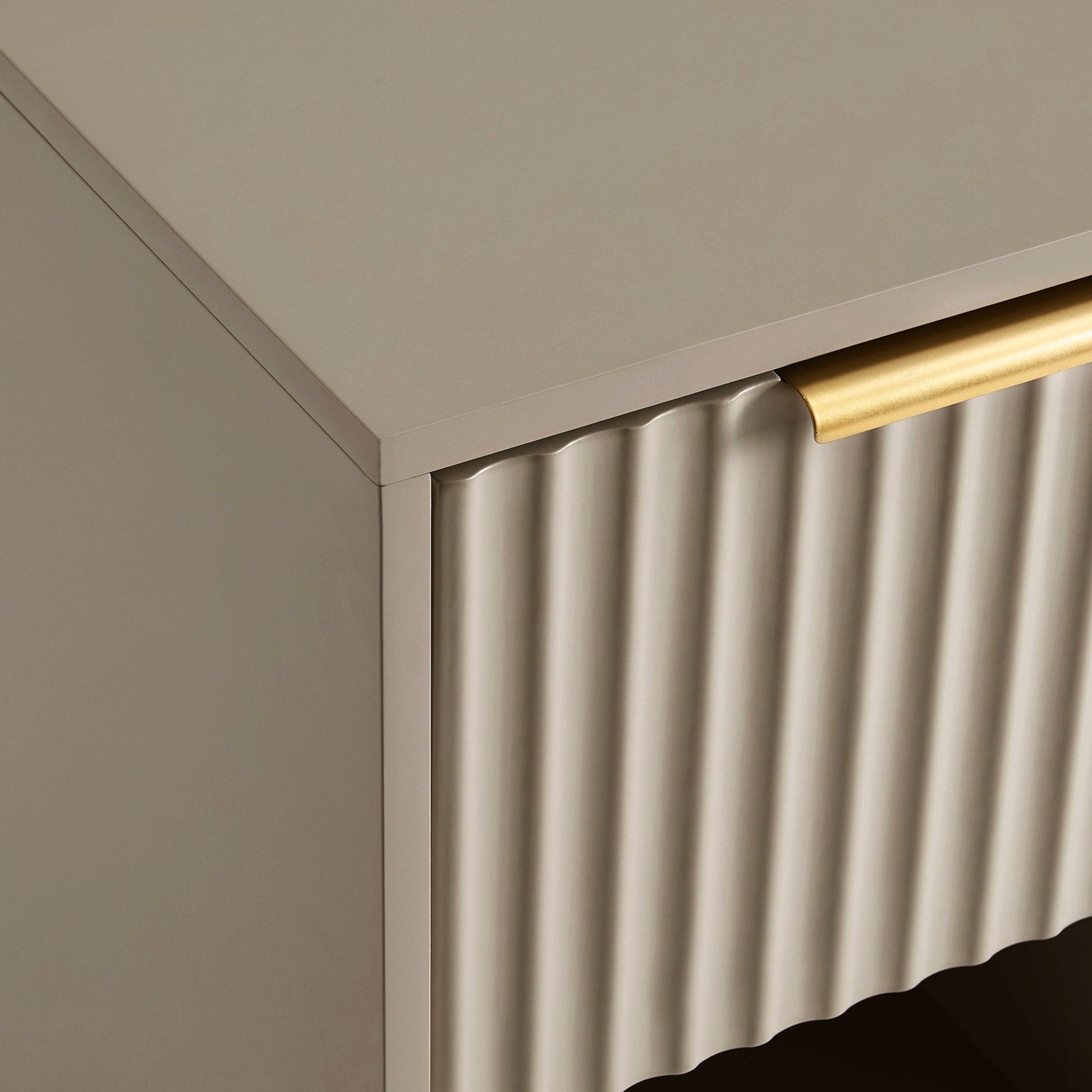 Evie 1 Drawer Nightstand - Taupe - Resource - DUSK