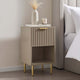 Evie 1 Drawer Nightstand - Taupe - Resource - DUSK