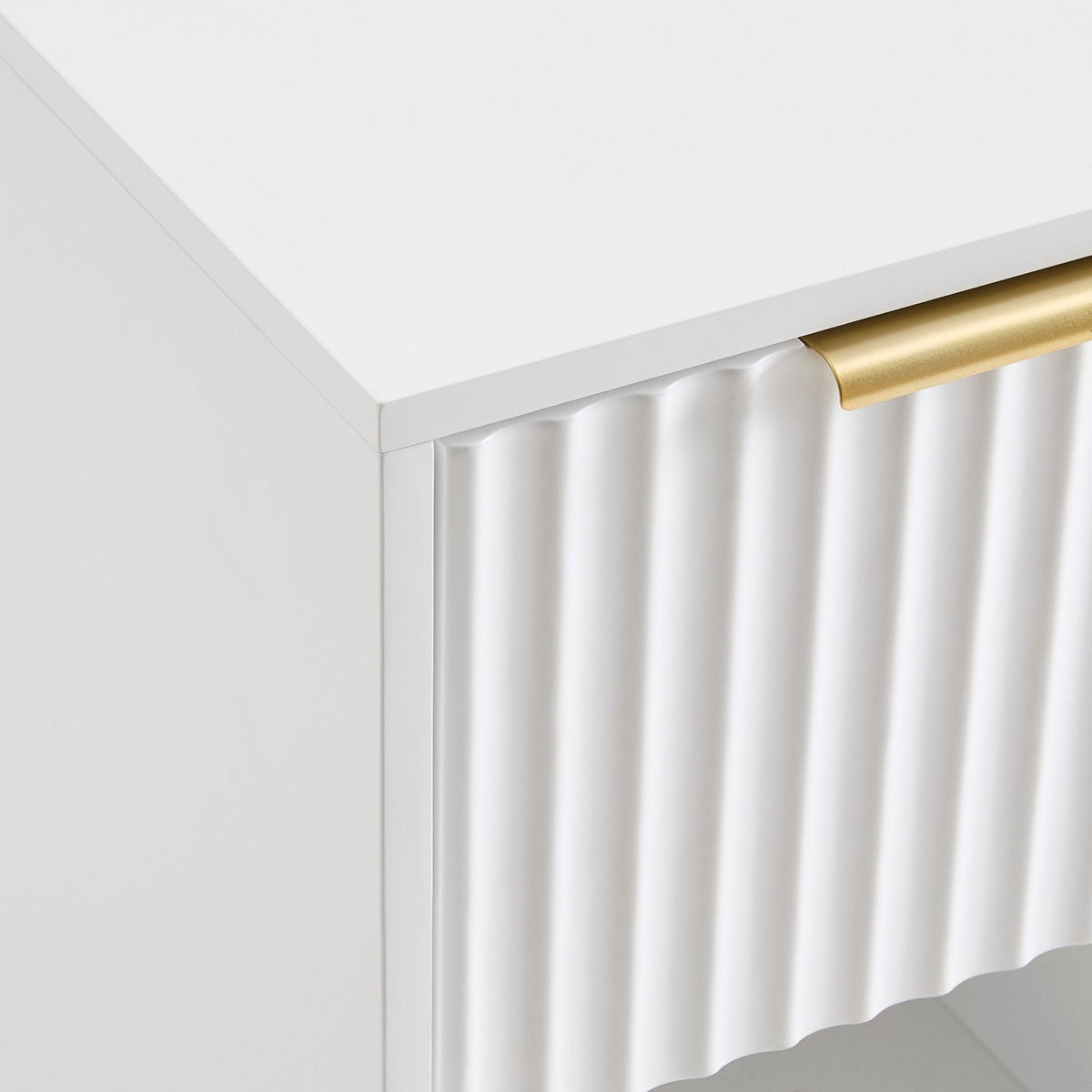Evie 1 Drawer Nightstand - Warm White - DUSK