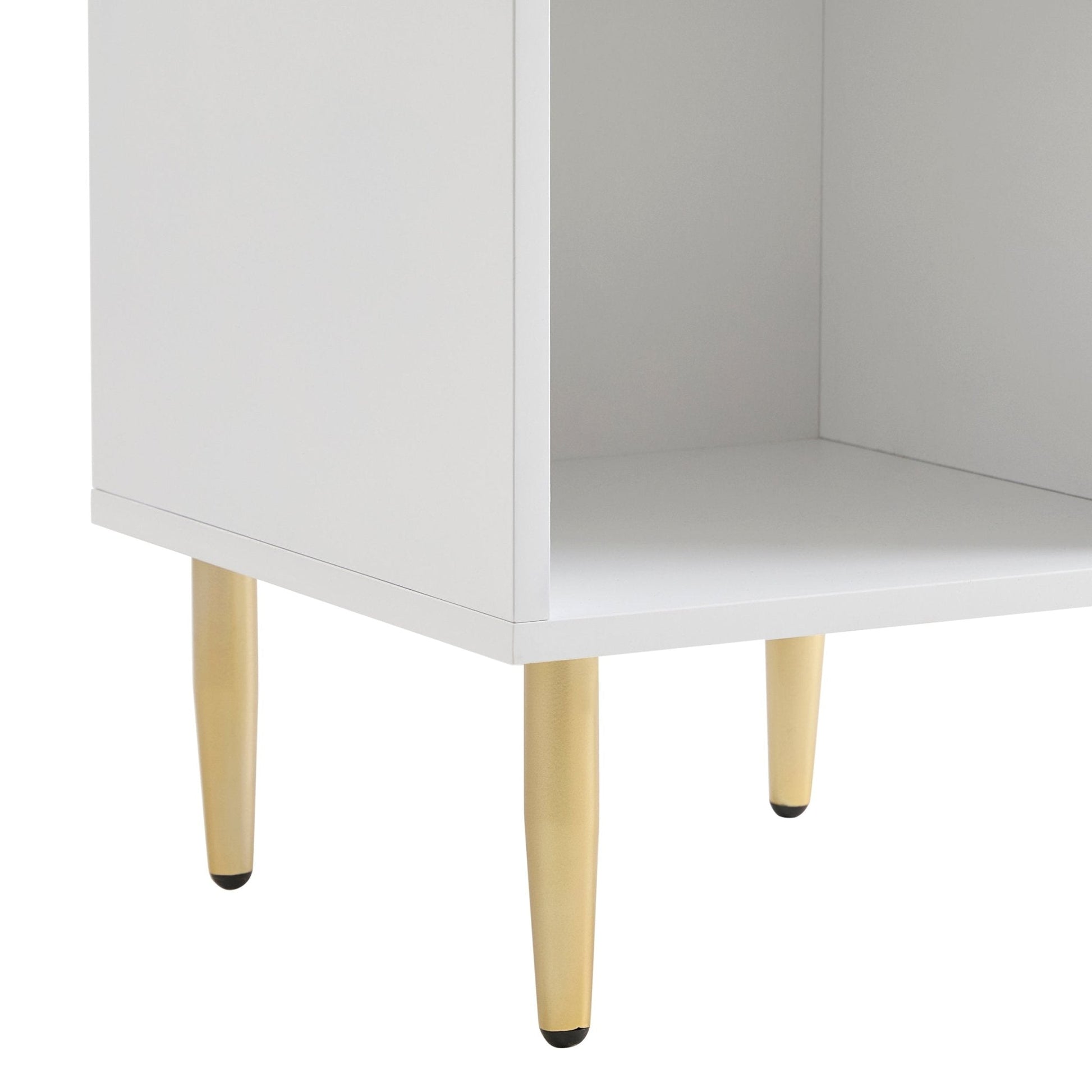 Evie 1 Drawer Nightstand - Warm White - DUSK