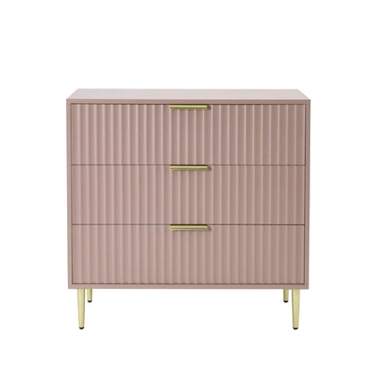 Evie 3 Drawer Chest - Dusty Mauve - DUSK