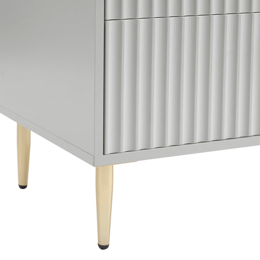 Evie 3 Drawer Chest - Grey - DUSK