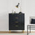 Evie 5 Drawer Chest - Black - DUSK