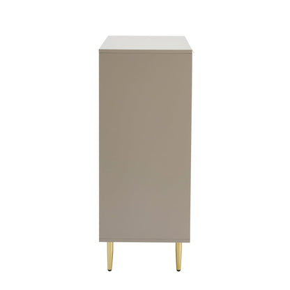Evie 5 Drawer Chest - Taupe - DUSK