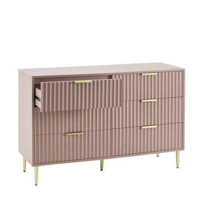 Evie 6 Drawer Chest - Dusty Mauve - DUSK