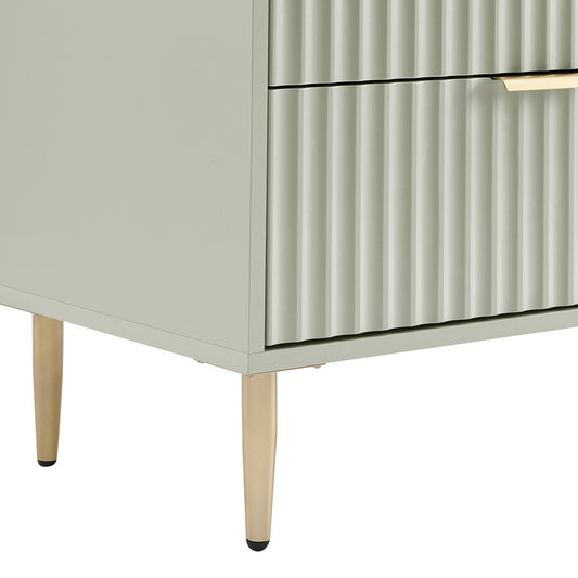 Evie 6 Drawer Chest - Sage Green - DUSK