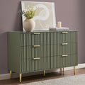 Evie 6 Drawer Chest - Vetiver - DUSK