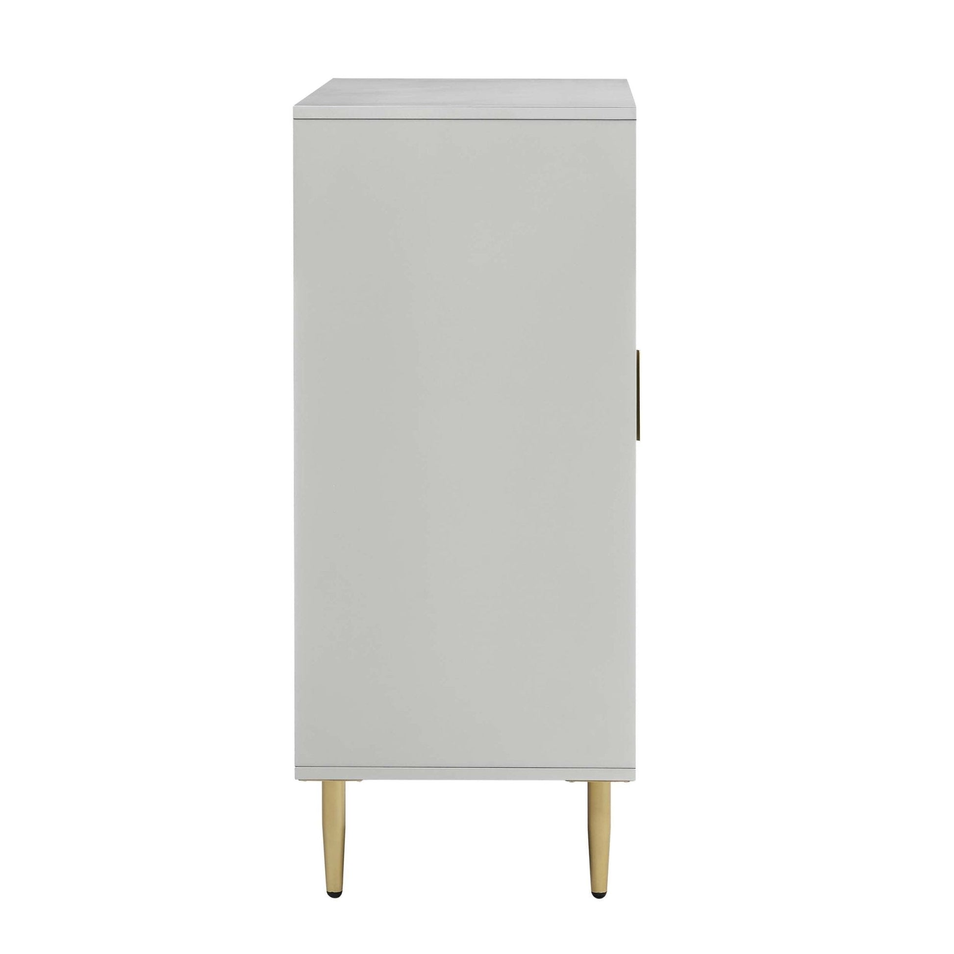 Evie Drinks Cabinet - Grey - DUSK