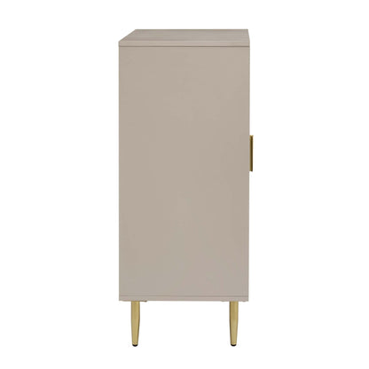 Evie Drinks Cabinet - Taupe - DUSK