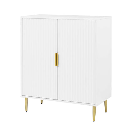 Evie Drinks Cabinet - Warm White - DUSK