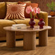 Evie Irregular Coffee Table - Caramel - DUSK