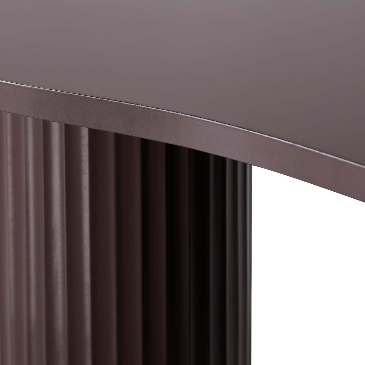 Evie Irregular Coffee Table - Chocolate - DUSK