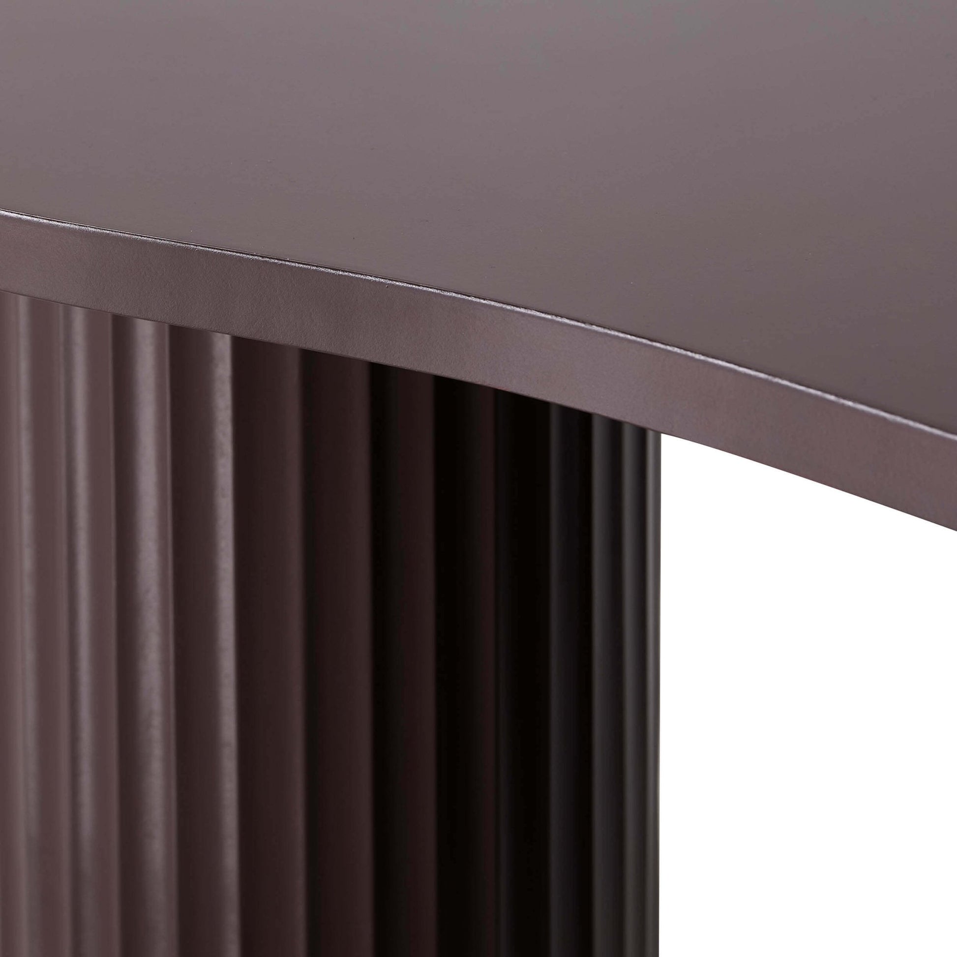 Evie Irregular Coffee Table - Chocolate - DUSK
