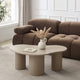 Evie Irregular Coffee Table - Taupe - DUSK