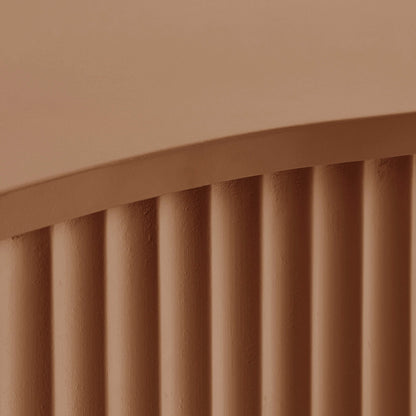 Evie Irregular Side Table - Caramel - DUSK