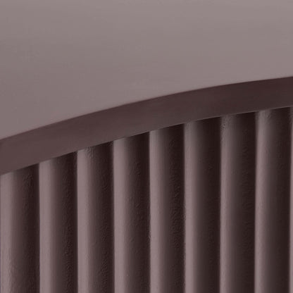 Evie Irregular Side Table - Chocolate - DUSK